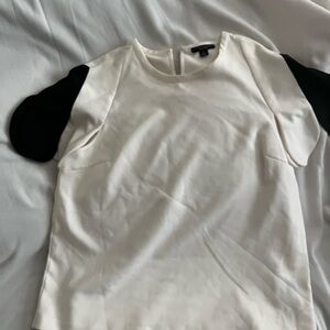 Victoria Beckham blouse with scalloped sleeves